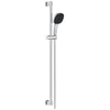 Image de Ensemble de douche avec pommeau 3 jets barre 90cm et flexible - GROHE Vitalio Comfort 110 26932001 - Economie deau - Chromé