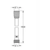 Image de Flexible de douche - GROHE - 287412432 - 15 m - VitalioFlex Trend - Matt Black