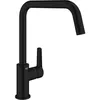 Image de Robinet de cuisine - Mitigeur monocommande évier - Noir mat - Bec haut - Rotation 150° - GROHE Start - 304702430