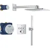 Image de GROHE Precision SmartControl   Ensemble de douche encastré 3 sorties chromé 31 cm (34875000)
