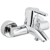 Image de GROHE Mitigeur monocommande Bain / Douche Feel montage mural raccord fileté pour flexible en 1/2 rosaces métal incluses