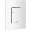 Image de Plaque de commande WC - GROHE - Skate Cosmopolitan - Blanc Alpin - 156 x 197 x 10 mm - EcoJoy