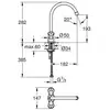 Image de Mélangeur D'évier Costa L Métal Chromé 282 Mm Grohe