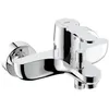 Image de Mitigeur monocommande bain douche - GROHE - Get - Montage mural - Raccord fileté - Rosaces métal