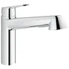 Image de Mitigeur monocommande - GROHE - Eurodisc Cosmopolitan (32257002) - Avec douchette extractible - Bec extractible - Chromé