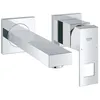 Image de Mitigeur lavabo mural GROHE Eurocube - 19895000 - Chrome brillant - Saillie 171mm - Entraxe 110mm