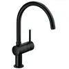 Image de Mitigeur bec haut GROHE MIRO coloris noir
