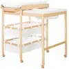 Image de Table à langer avec baignoire baby pool + matelas à langer blanc - bois naturel roba 1253