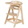 Image de Chaise haute évolutive + table à manger - bois naturel roba Sit Up FUN