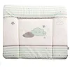 Image de Matelas à Langer Doux Revêtu PU Happy Cloud - 85x75 cm - Imprimé nuages - ROBA