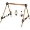 Image de Portique dÉveil en Bois - ROBA - Rock Star Baby 3 - Avec 3 Pendentifs - Naturel / Anthracite