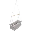 Image de Berceau suspendu ROBA - safe asleep® - 45 x 90 cm - Gris - Matelas inclus