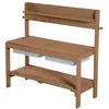 Image de Table Sable et Eau pour Enfants - ROBA - Outdoor+ Fun - Bois Teck Résistant aux Intempéries