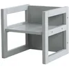 Image de Tabouret évolutif enfant - ROBA - 3 hauteurs - Style campagne - Gris
