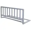 Image de Barriere De Lit En Bois 90 Cm - Roba - Protection Anti-chute Sûre Pour Bébés Et Enfants - De 18 Mois A 5 Ans - Gris