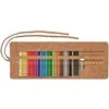 Image de Faber-Castell Polychromo 110030 Lot de 30 crayons de couleur Polychromo en cuir et accessoires imperméables incassables pour profess