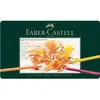 Image de Crayons de couleur - FABER-CASTELL - Polychromos - Boîte de 60 - Multicolore - Métal