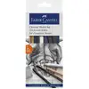 Image de Faber-castell Set D'esquisse Fusain Pitt, 7 Pièces