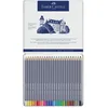 Image de FABER-CASTELL Boîte de 24 Crayons de couleur Goldfaber aquarelle