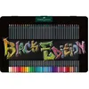 Image de Crayon de couleur - FABER-CASTELL - Black Edition - Étui de 36 - Mine supersoft - Bois noir