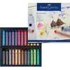 Image de FABER-CASTELL Boîte 24 Pastels Carrés Tendres