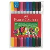 Image de Faber-castell Etui De 10 Stylos Feutres Double Pointes
