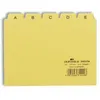 Image de Durable 366004 Jeu de 25 Intercalaires avec onglets imprimés A Z format A6 Jaune