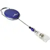 Image de Support à emboîter avec boucle à bouton pression - ruban de 800 mm en bleu 832407