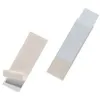 Image de Porte-étiquettes adhésifs - DURABLE - 807319 - 28 x 100 mm - Sachet de 10 - Blanc