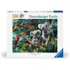 Image de Puzzle 500 Pièces Ravensburger Koalas Dans L Arbre