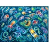 Image de Ravensburger Puzzle Méduses Colorées - 500 Pièces Animaux Marins