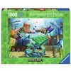 Image de Puzzle - RAVENSBURGER - Minecraft Mosaic - 1000 pièces - Multicolore - Intérieur