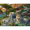 Image de -puzzle 1500 Pieces-loups Au Printemps-adultes & Enfants Des 14 Ans-puzzle De Qualité Supérieure 80x60cm-12000719