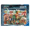 Image de Puzzle Ravensburger Le Marché De Noël 1000 Pièces