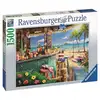 Image de Puzzle ravensburger le bar du bord de plage 1500 pièces