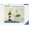 Image de Puzzle Ravensburger Romantique Leuchtturm, 2000 Pièces - Évasion Et Détente