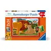 Image de Puzzles 2 X 24 Pièces Ravensburger Le Roi Lion Disney Animal Friends