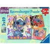 Image de Puzzles 3x49 pièces : Disney Stitch