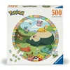Image de Puzzle Rond Pokémon en fleurs 500 pièces RAVENSBURGER
