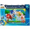 Image de Ravensburger-puzzle 100 Pieces Xxl - Knuckles, Sonic, Tails Et Amy / Sonic-4005555011347-a Partir De 6 Ans