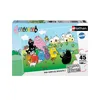 Image de Puzzle Nathan Jeux Le Monde Des Barbapapa 45 Pièces Multicolor Matière Autres