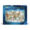 Image de Ravensburger Puzzle De Noël 1000 Pièces - Puzzle Ambiance Hiver Noël