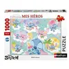 Image de Puzzle 1000 pièces - NATHAN - Stitch rêveur - Multicolore - Garantie 2 ans - Pour enfants à partir de 10 ans