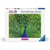 Image de Ravensburger Puzzle Animaux Colorés Paon 500 Pièces Puzzle