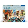 Image de Puzzle adulte - RAVENSBURGER - Venise - 100 pièces - Support et poster - Couleurs vibrantes