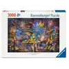 Image de Puzzle 3000 p la bibliotheque des savoirs enchantés RAV12001418