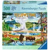 Image de Ravensburger Puzzle Yellowstone National Park 500 Pièces Puzzle