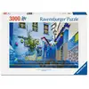 Image de Puzzle Adulte Ravensburger 3000 Pièces Le Maroc En Bleu