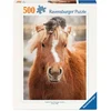 Image de Ravensburger Puzzle Cheval Et Chat - 500 Pièces De Plaisir