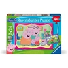 Image de Puzzles En Carton Peppa Pig New Adventures Multicolore 2x24 Pièces Ravensburger